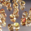 Glasbikonperlen, billige chinesische Perlen